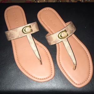 Coach sandals